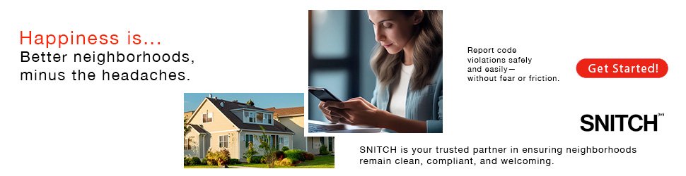 Clean up your neighborhood.